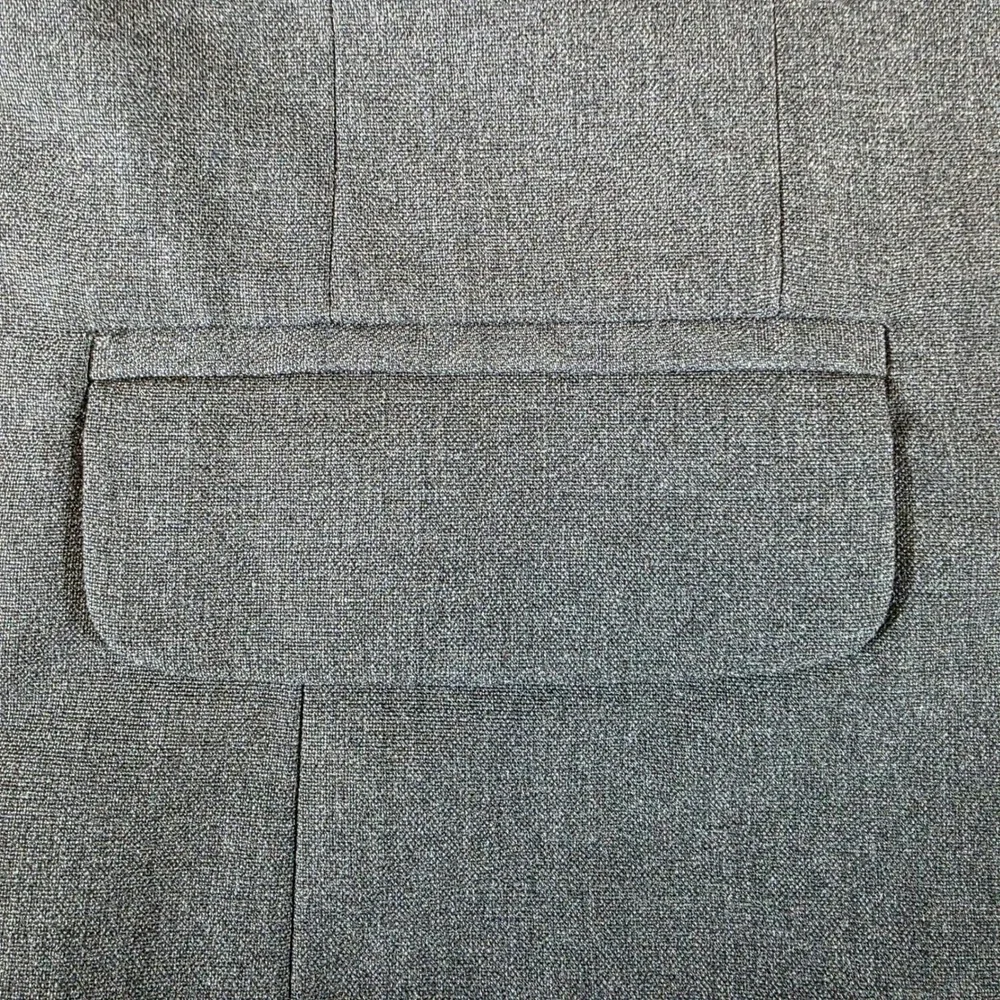 Cat & Jack Kids Gray Heathered Two-Button Blazer Jacket Size 6 NWT 046 10 1887